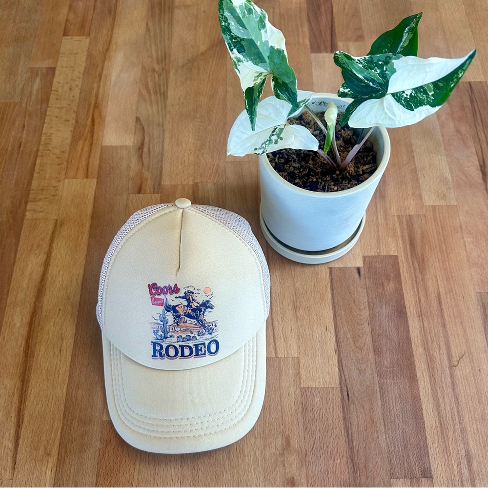 Coors Banquet Rodeo Cream Trucker Hat